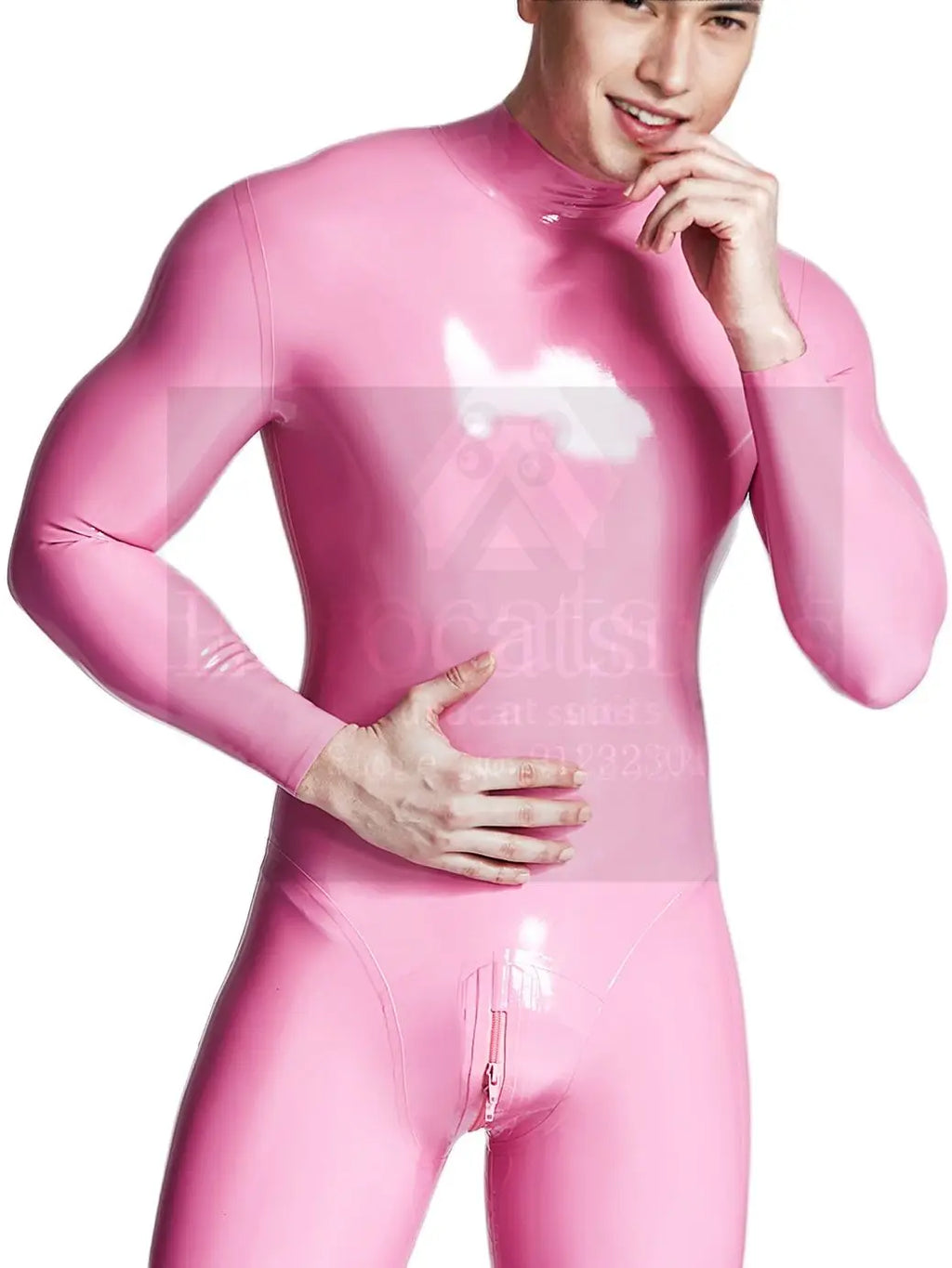 latex suit men rubber fetish Sultry and Sleek: Men's Fetish Rubber Pants Latex Briefs with 3D Crotch and Transparent Design