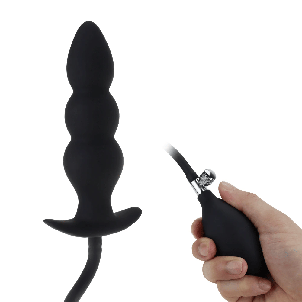Silicone Inflatable Extra Large Anal Plug Expandable Anal Plug Sex Toy Unisex Huge Dildo Pump Anal Dilator Adult Products