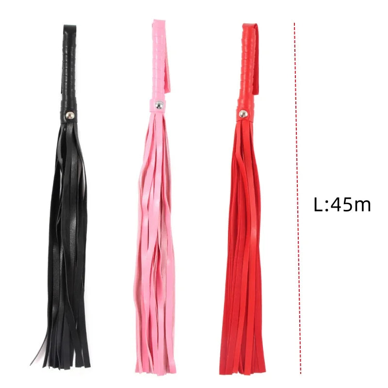 Leather Whip Bondage Plush Erotic Handcuffs Bdsm Slave Gag Exotic Accessories Anal Plug Sex Toys For Women Role Play Adult Games