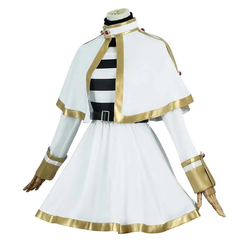 Frieren Cosplay Costume Frieren Dress with Ears Stockings for Anime Comic Con Frieren Outfits