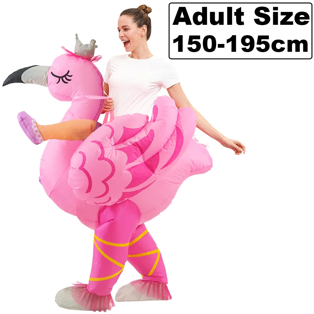 New Alien Inflatable Costume Anime Suits Dress Mascot Purim Halloween Christmas Party Cosplay Costumes for Kids Adult
