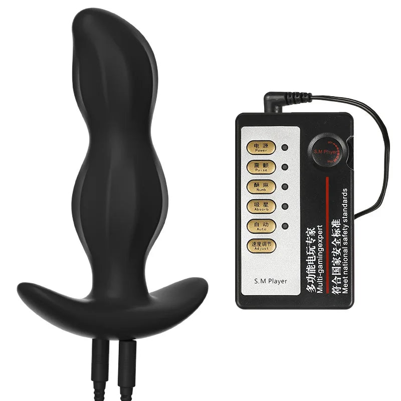 Anal Plug Anal Butt Plug Medical Themed BDSM Fetish Adult Games Sex Toys Men Women Masturbation Sex Products Electric Shock