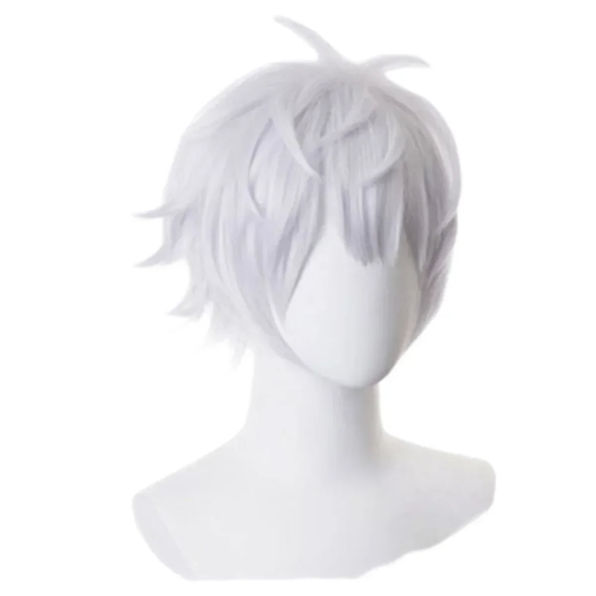 Gojo Satoru Cosplay Costumes pour hommes, Anime  iforme de lycée, Perruque trempée, Costume d'Halloween, Vêtements pour adultes
