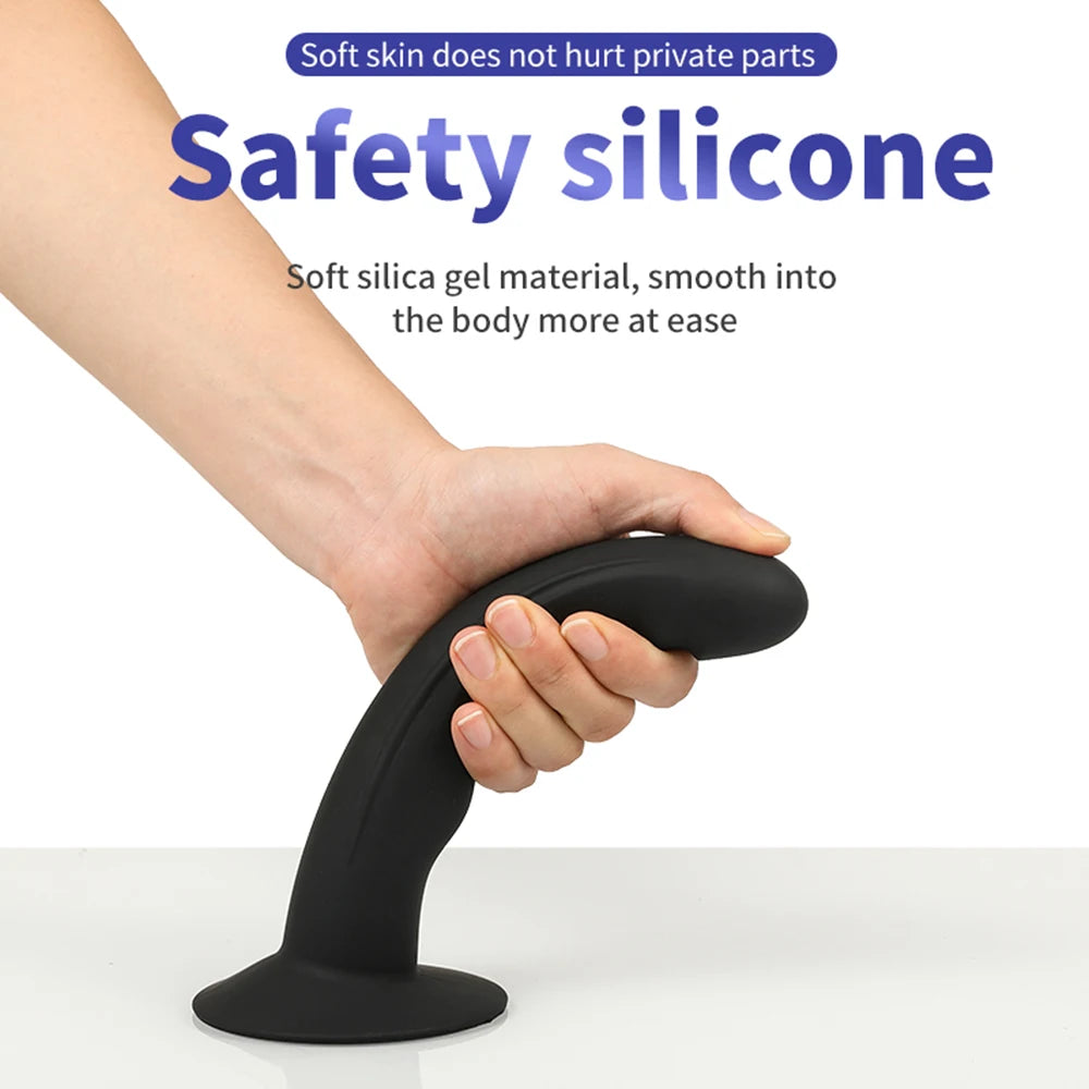 Anal Plug Butt Plug Dildo with Strong Suction Cup Prostate Massager Adult Products Female Masturbation Tool Sex Toys for Couple