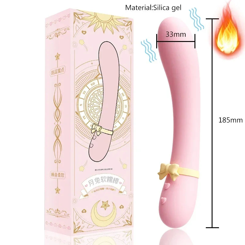 Female Dildo Vibrator BDSM Sex Toy G-Spot Clitoral Stimulator USB Rechargeable Vacuum Oral Sucking Massager Adult Products