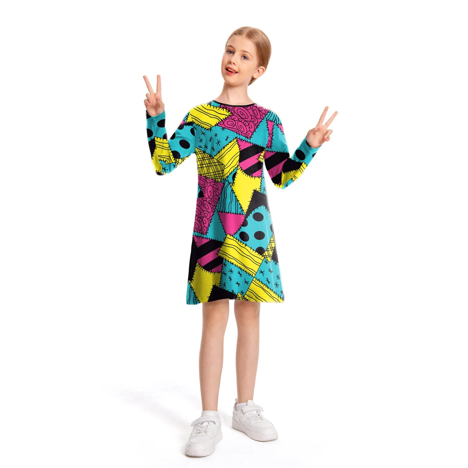 [You're My Secret] Cosplay Anime Nightmare Sally Costumes Christmas Carnival Fancy Party Matching Dress Up Set Bodysuits Female