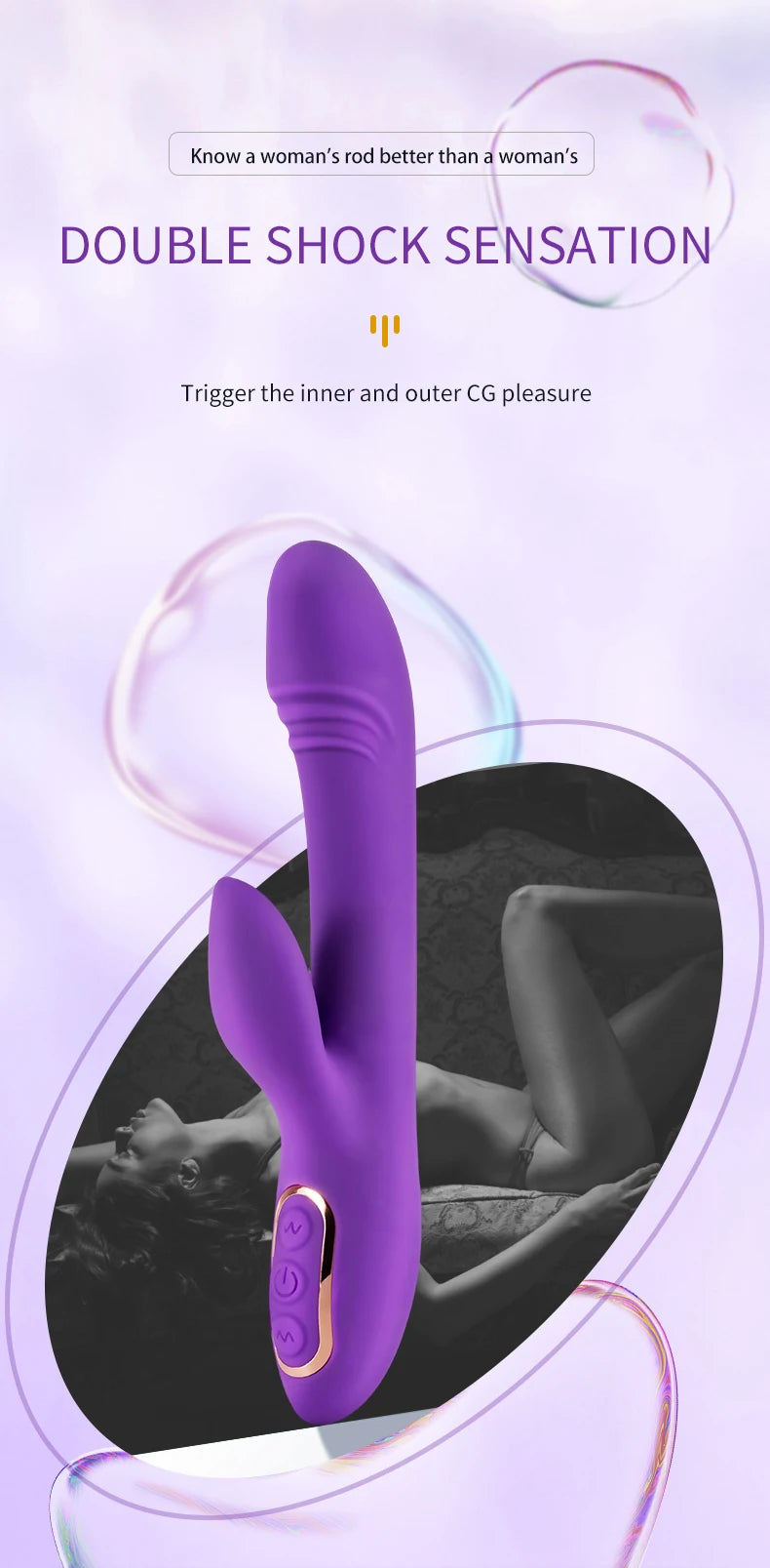 Vibrator for Women Vagina Clitoris Massarger Erotic Toys Soft Skin Feeling Sex Products for Adults