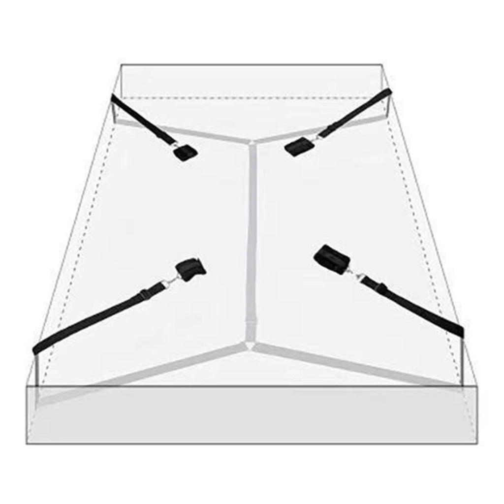 BDSM Bed Bondage Gear Handcuff Leg Restraint Sex Toy Set Couple Erotic Bed Games Straps 18+ Adult Sex Bandage SM Slave Sextoy