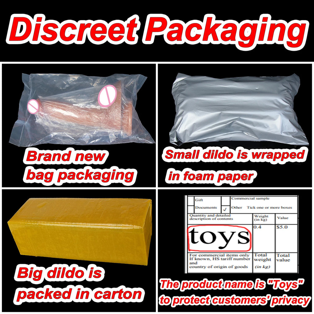 Super Realistic Soft Thick Dildo Double Silicone Big Penis Masturbators Cock Gay Anal Sex Toys for Man Woman Suction Cup Dick