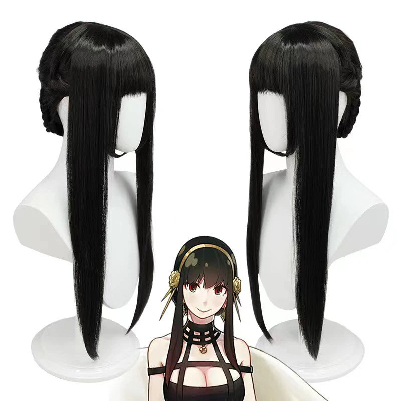 Anime Spy X Family Cosplay Costume Yor Forger Sexy Dress Loid Forger Light Green Suit Anya Kawaii Outfit Carnival Party Wig COS