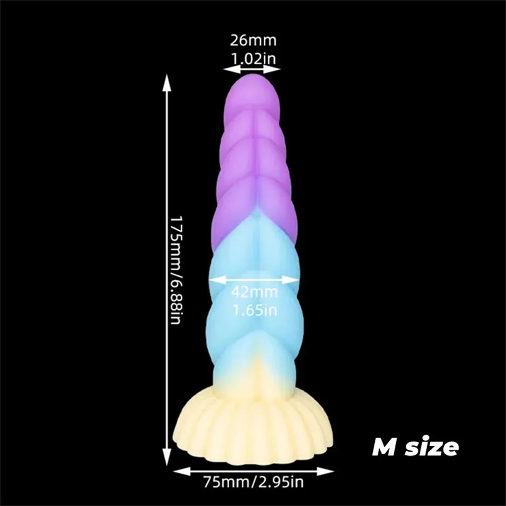 Realistic Monster Dildo for Women Anal Dildo with Strong Suction Cup Silicone Dragon Dildo Prostate Massager Sex Toys for Men