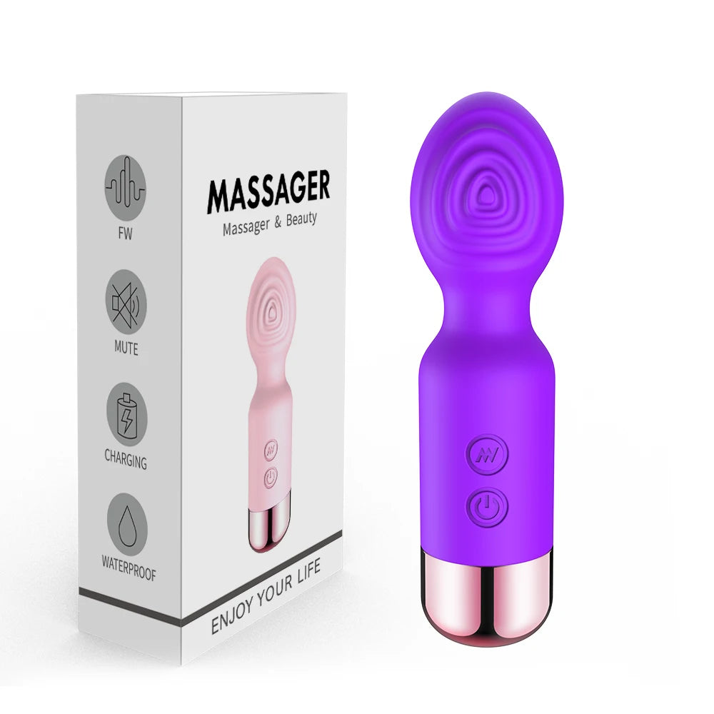 Mini Dildo AV Vibrator Sex Toys For Adults Women Vagina Clitoris Stimulator Magic Wand G Spot Anal Massager Female Masturbator