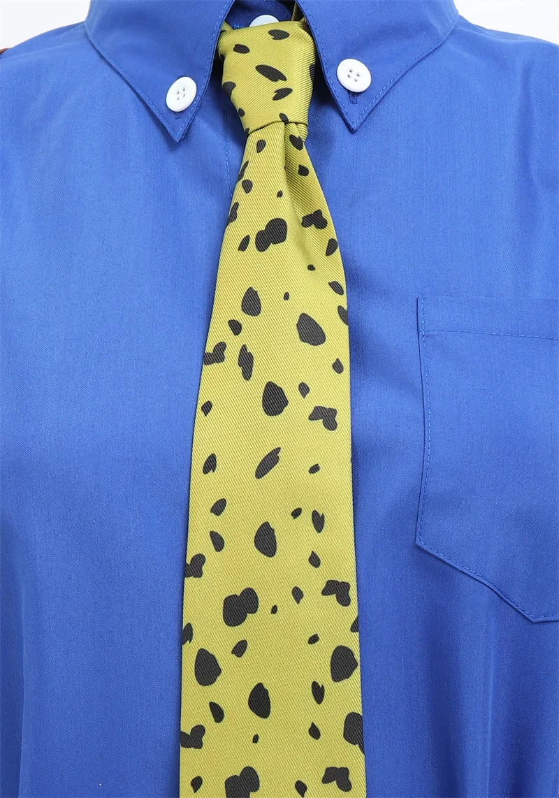 WENAM-Costume Cosplay Nanami Kento pour Femme, Chemise, Jupe Slim Fit, Lunettes à Bretelles, Costume JJK