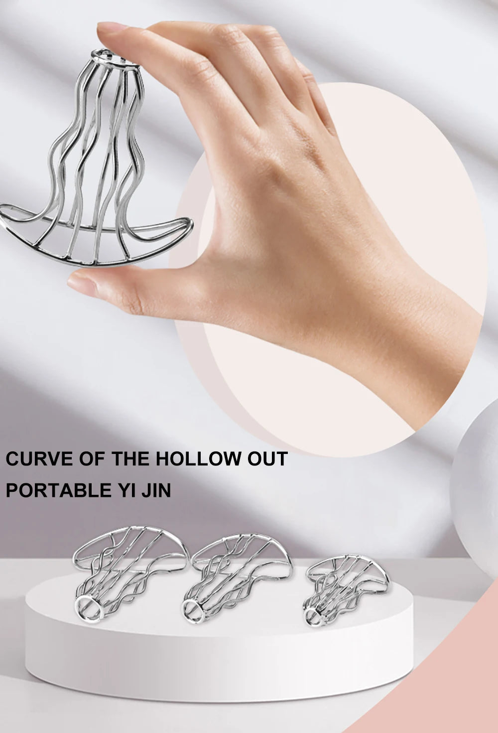 1PCS Hollowed-out metal gourd-shaped anal plug, anal expansion training, anal masturbation toys, lovers flirting games, sex toys