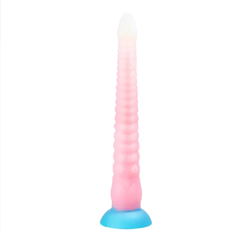 New Huge Luminous Octopus Tentacle Dildo Soft Silicone Monster Animal Penis Big Dick Anal Plug Vaginal Anus Masturbation G Spot