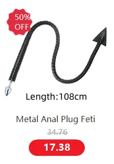 Erotic Accessories Metal Anal Plug With Pull Ring Fetish Anus Dilator Ass Stuff Tail Bdsm Bondage Adult Games Sex Toys For Women