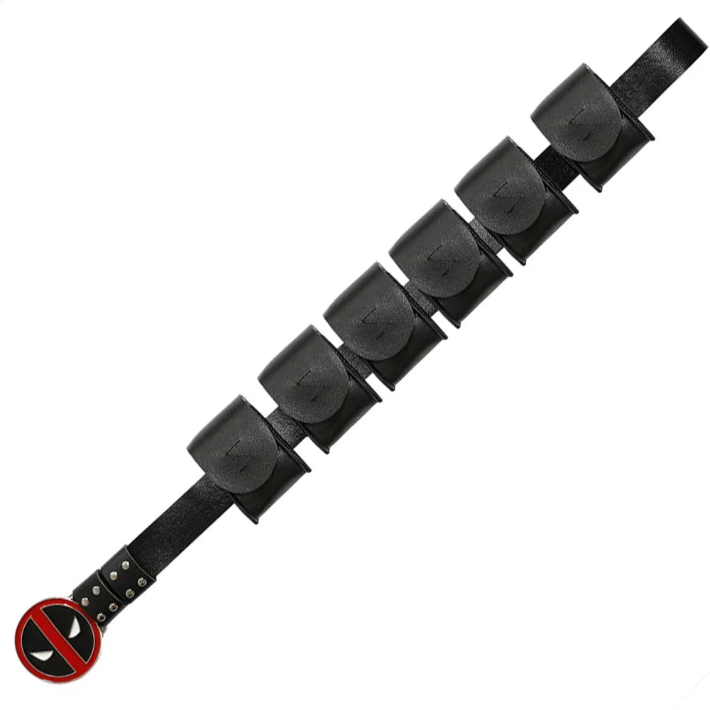 Deadpool Costume Accessories Belt Swords Blades Pistol Holster Superhero Cosplay Props Toys Wade Wilson Role Play