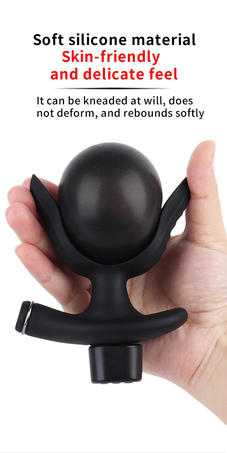 Inflatable Anal Plug Insertion Electric Anus G Spot Expansion Stimulator Vaginal Prostate Massager Orgasm Dildo Pump Sex Toys