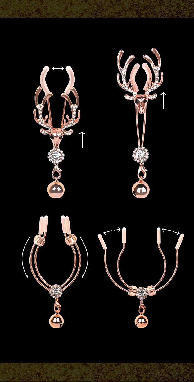 Bdsm Sex Toys For Women Fetish Nipple Clamps Slave Clitoris Clip Exotic Accessories Bondage Restraints Adult Erotic Flirt Games