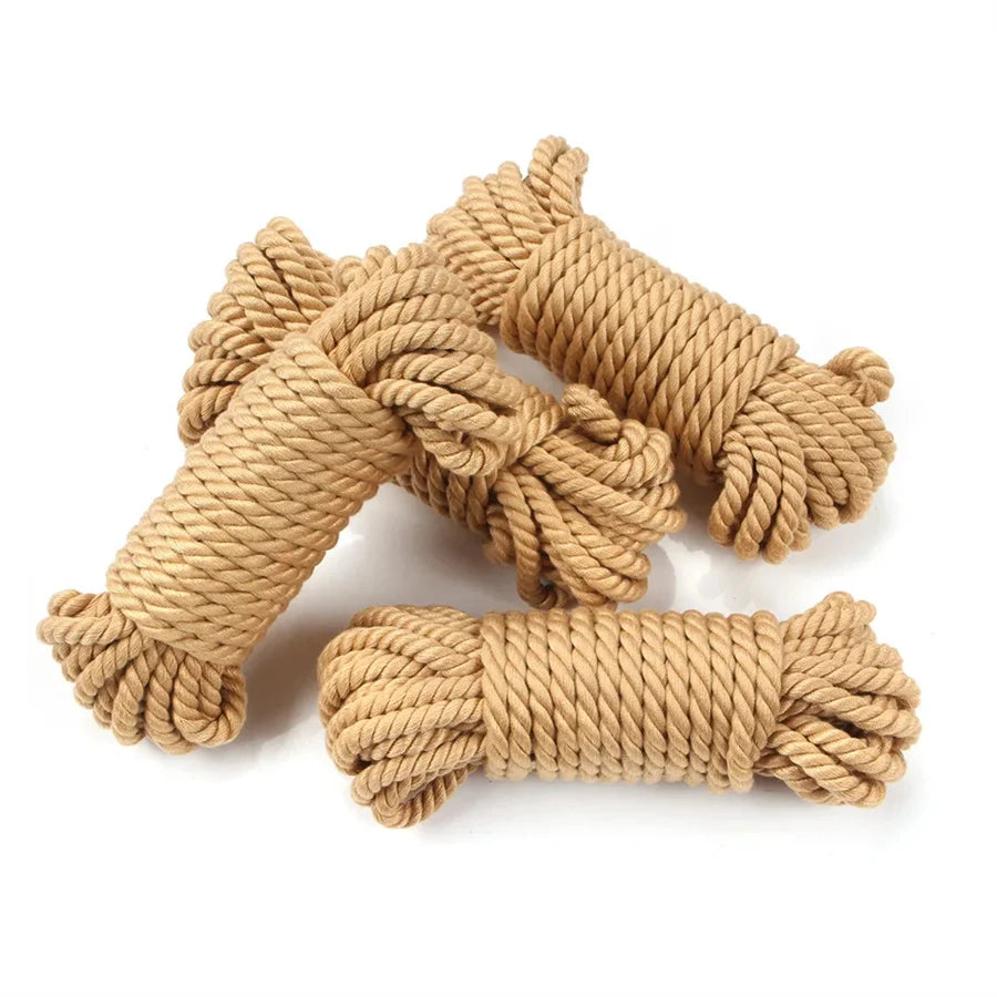 BDSM Female Body Restraint Sex Ropes Japanese Shibari DIY Restraint Bondage Gear SM Slave Erotic Play Cotton Rope Sex Toy