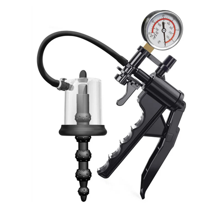 Anal Vacuum Pump Manual Air Pressure Powerful Butt Plug Male Female Masturbators Prostate Massage Sex Toys for Women Men 18+