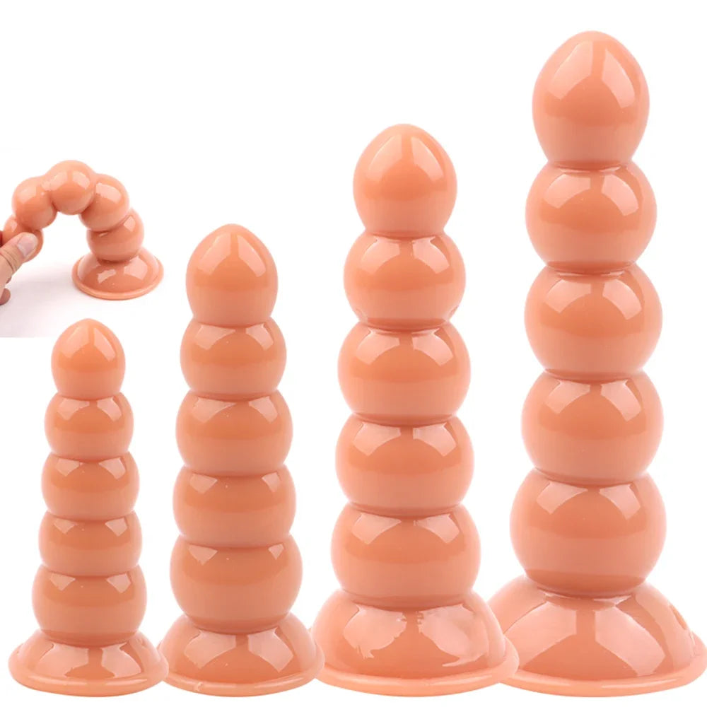 Octopus Tentacle Dildo Anal Plug Butt Dilator with Big Suction Cup Sex Toys For Women Men Anus Expander Prostate Vaginal Massage
