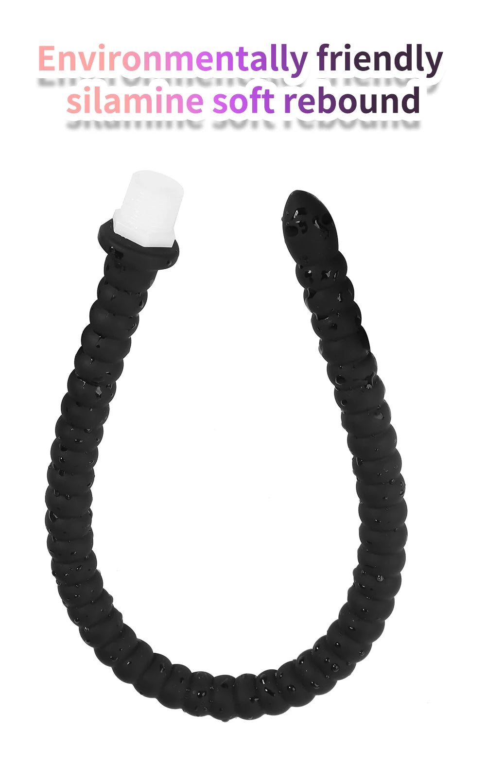 Deep Anal Plug anus Washing Tube for Vaginal Anal Long Buttplug Enema Cleaning Sex Toys for Men Prostate Stimulate Silicone Plug