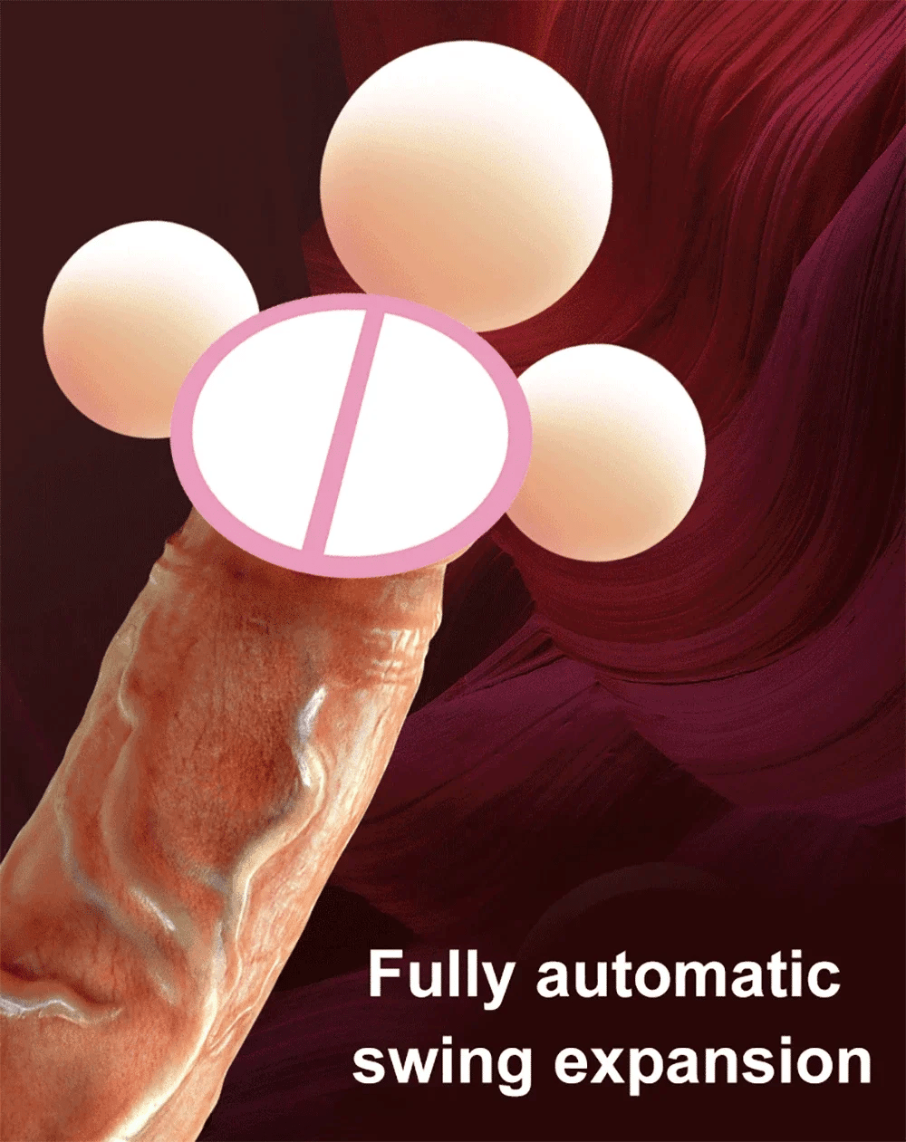 Male Penis Realistic Dildo Rotating Vibrating Man Cock Thrusting Sexy Shopping Penis Vibrator Adult Erotic Sexy Toy for Women