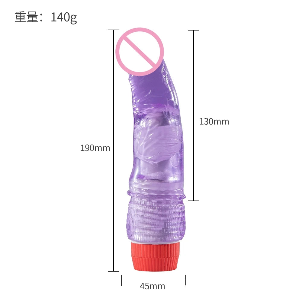 Vibrators for Women Sex Product Vibrator Dildo Sex Toys for Woman Realistic Dildo Big Dick Soft Penis Vibarting Vagina Massager