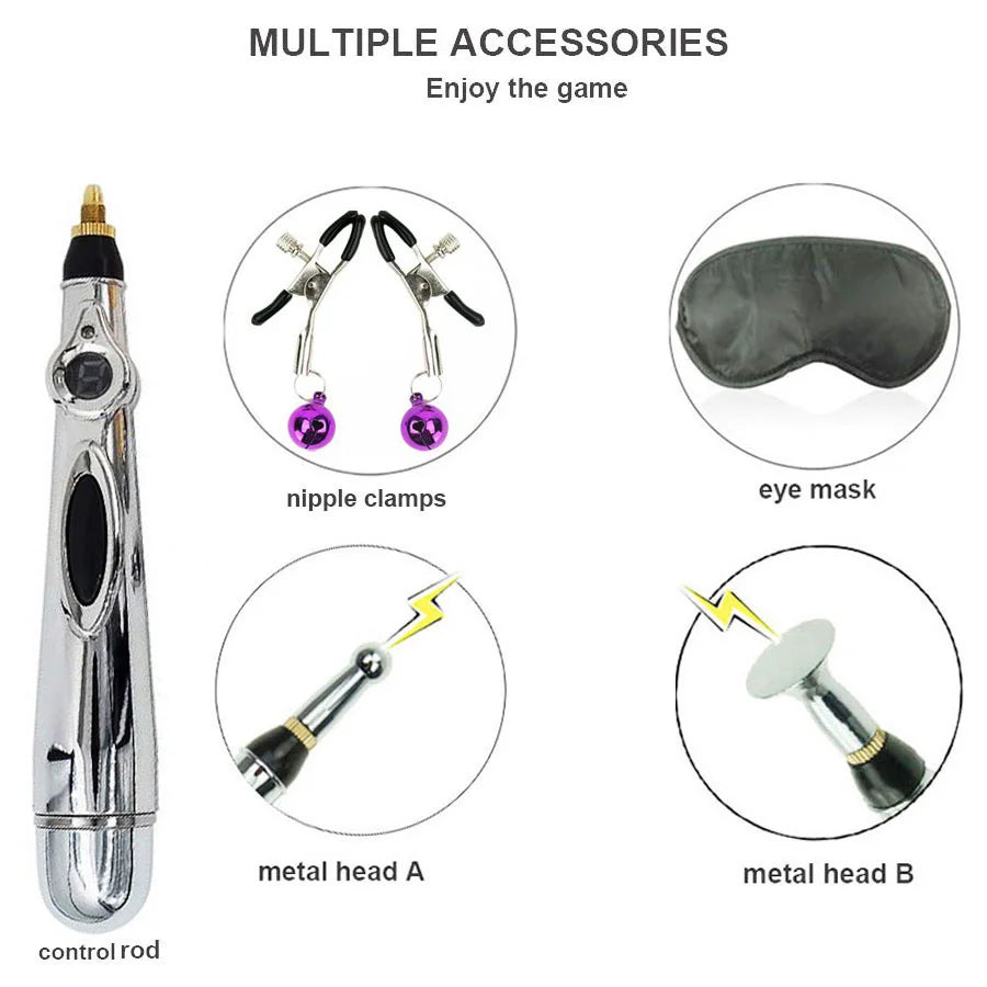 Sex Toy For Adults 18 Electric Shock Body Nipples Clitoris Stimulator Adult Games Slave Fetish Exotic Accessories BDSM Sexy Toys