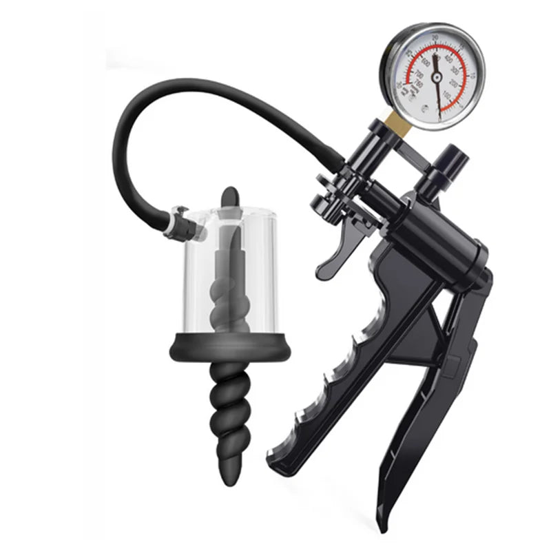 Anal Vacuum Pump Manual Air Pressure Powerful Butt Plug Male Female Masturbators Prostate Massage Sex Toys for Women Men 18+