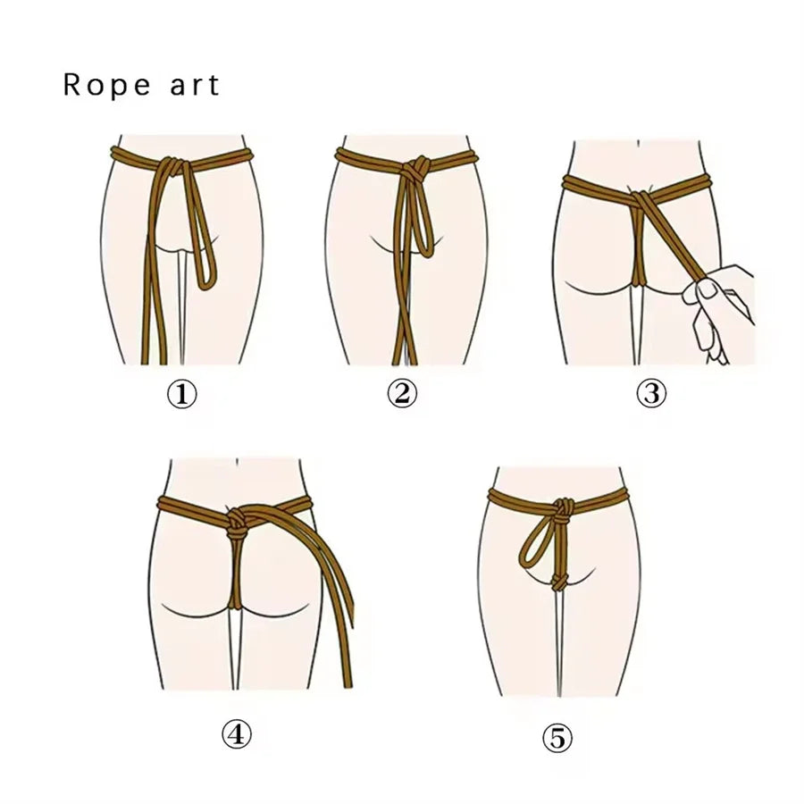BDSM Female Body Restraint Sex Ropes Japanese Shibari DIY Restraint Bondage Gear SM Slave Erotic Play Cotton Rope Sex Toy