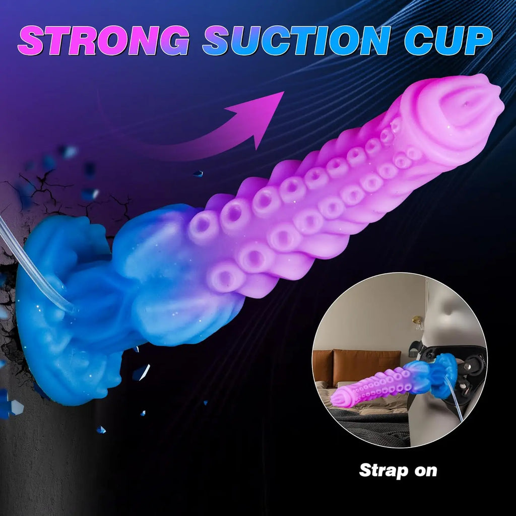 New Inflatable Animal Dildo - P Spot Stimulator Wearable Anal Plug Soft Fake Penis Buttplug Sex Toys For Women Men 18+