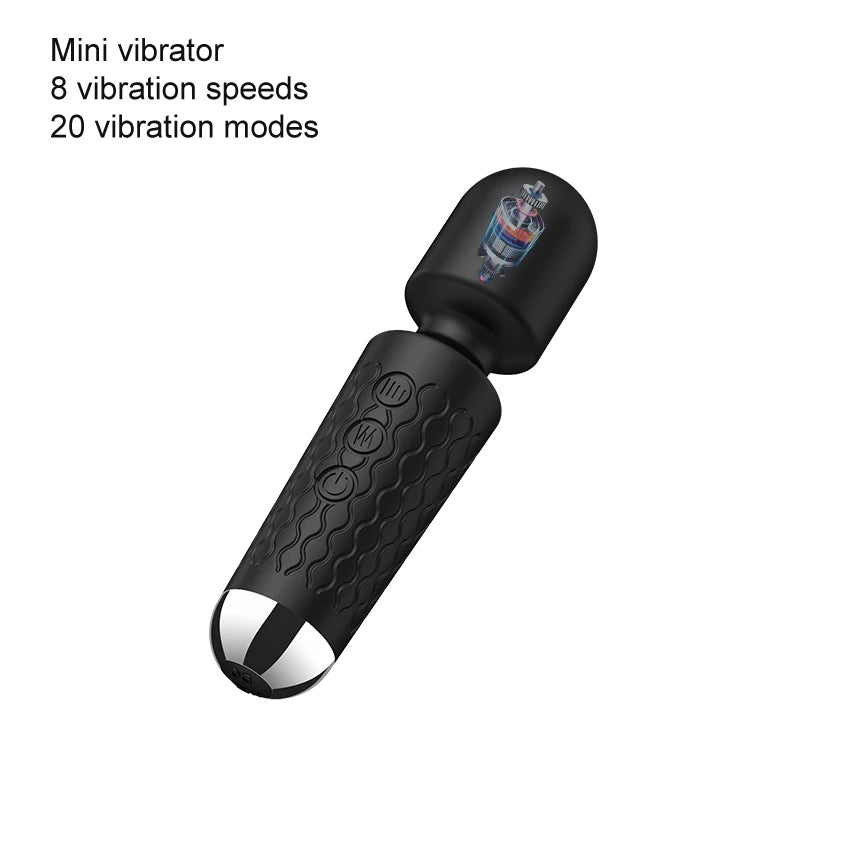 Powerful Dildos Vibrator Dual Motor Silicone Large Size Wand G-Spot Massager Sex Toy For Couple Clitoris Stimulator for Adults