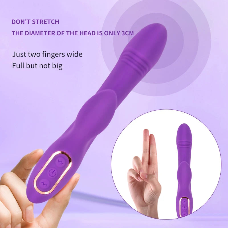 Vibrator for Women Vagina Clitoris Massarger Erotic Toys Soft Skin Feeling Sex Products for Adults