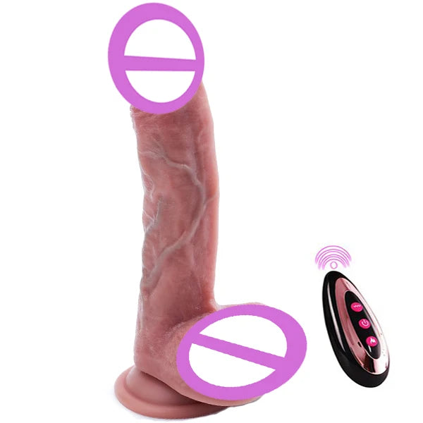 8.86 inch Realistic Dildo Vibrators Adult Sex Toys for Women with Thrusting Swing Vibration G Spot Clitoral Anal Stimulation