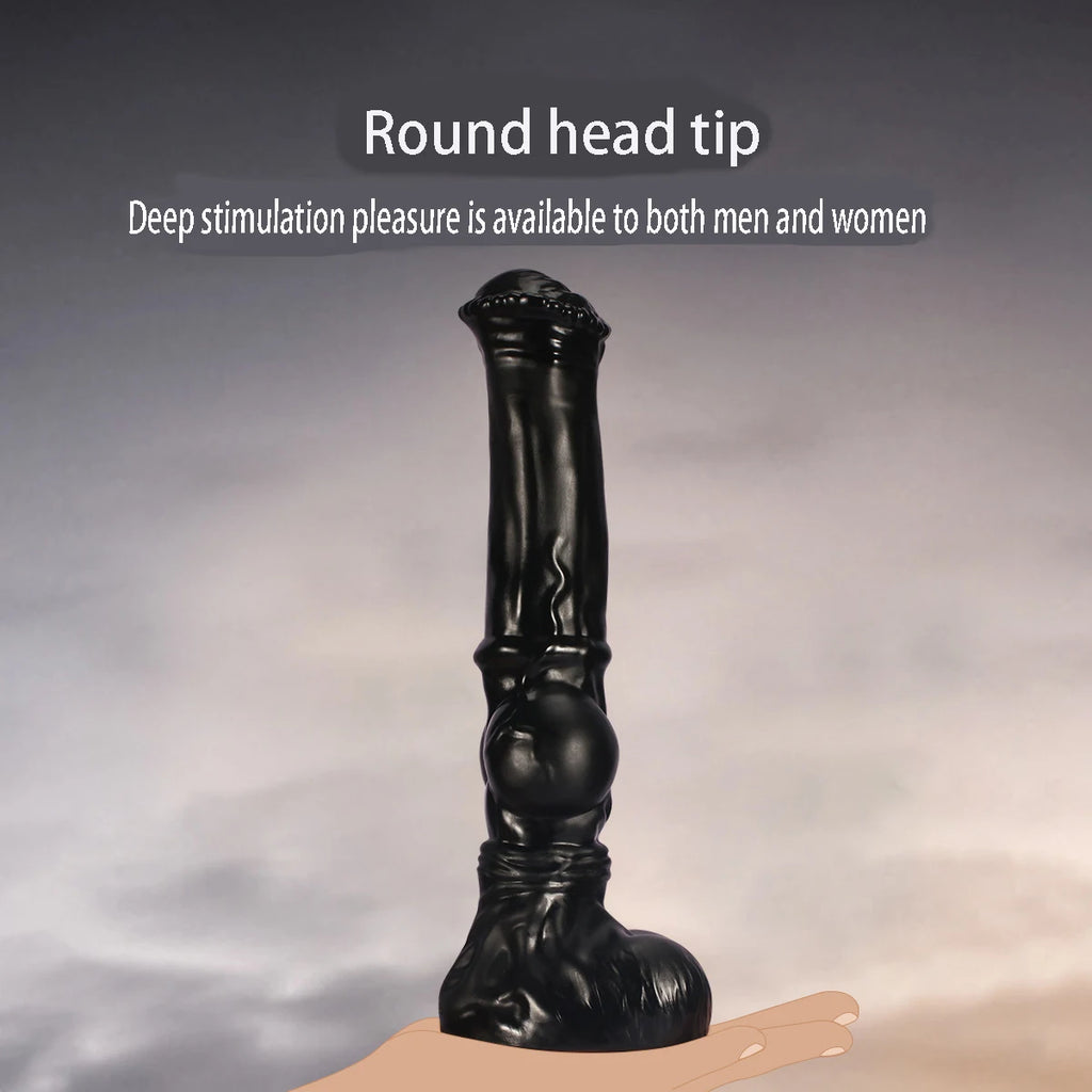 Giant horse dildo with strong suction cup Big butt Saima big reality animal dildo anal plug sex toy female masturbation device