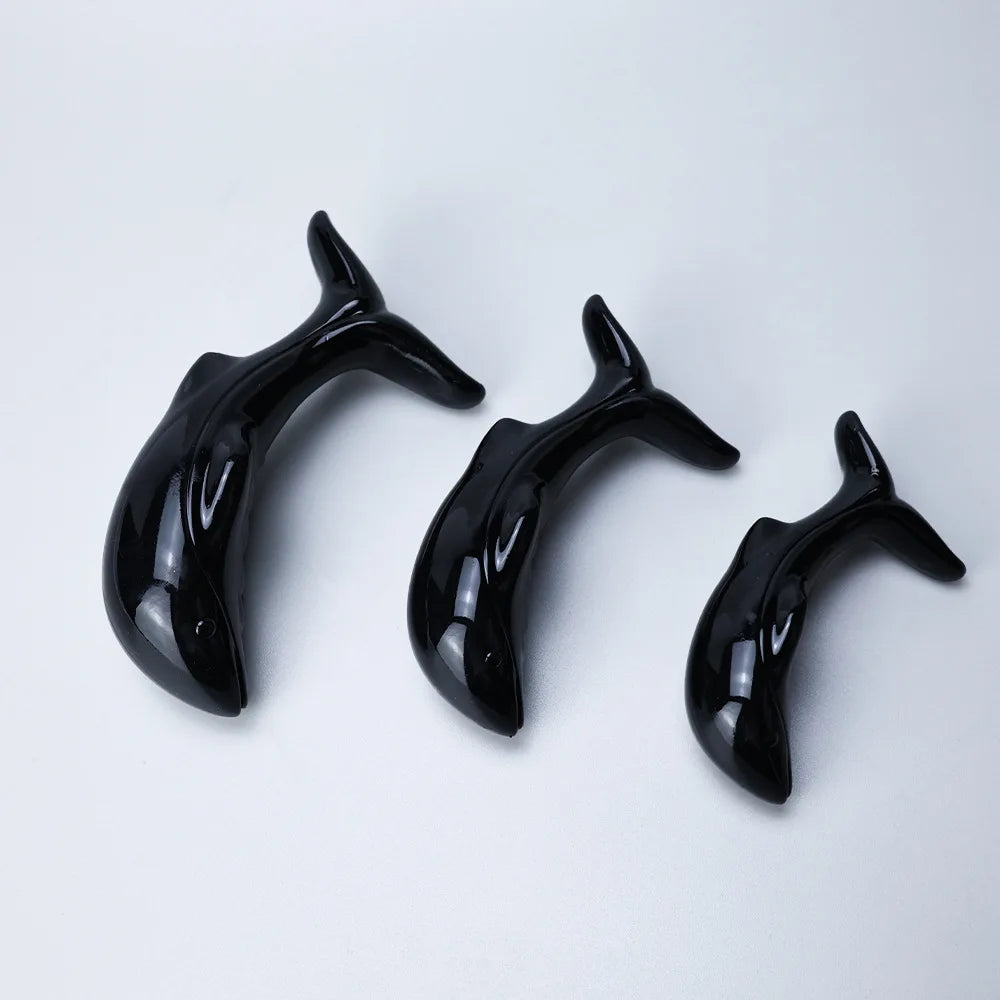 Unisex Little Dolphin Anal Plug Wearable Anal Massage Masturbator Cute Butt Plug for Beginners Couples Adult Sex Toy