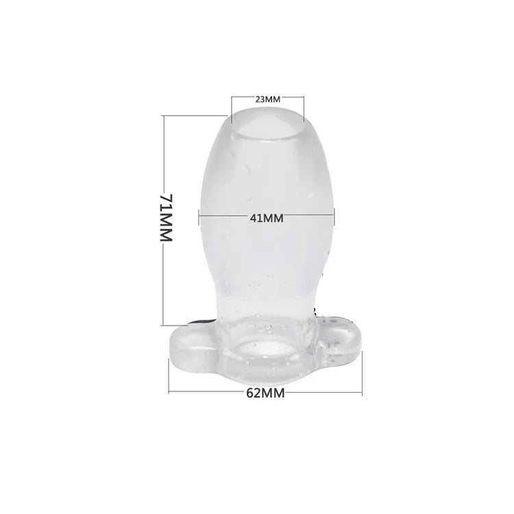 Hollow Anal Plug - Anal Dilator for Multifunctional Use, Peeping & Probing, Enema & Cleansing, Anal Sex Adult Erotic Product
