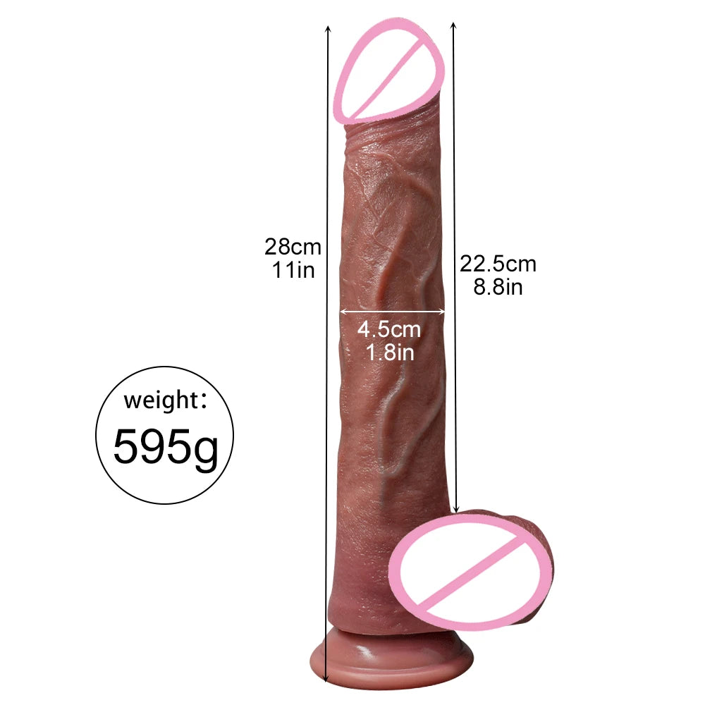 SiliconeSuper Long Realistic Dildo Penis Sex Toys for Women Big Cock Stimulate Vagina Sex Products Big Penis Anal Butt Plug