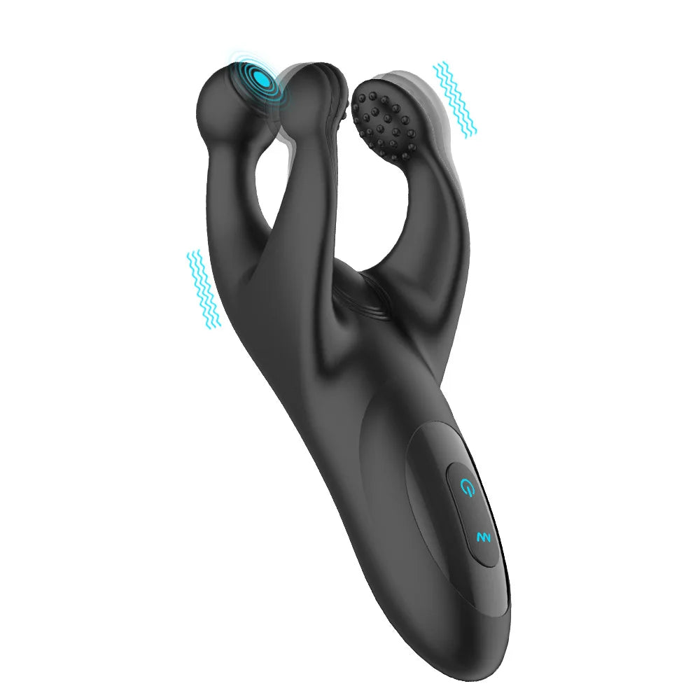 Vibrating Male Masturbator Glans Vibrator Electric Penis Massager Delay Trainer Exerciser Vibrations Stimulator Adult Sex Toy