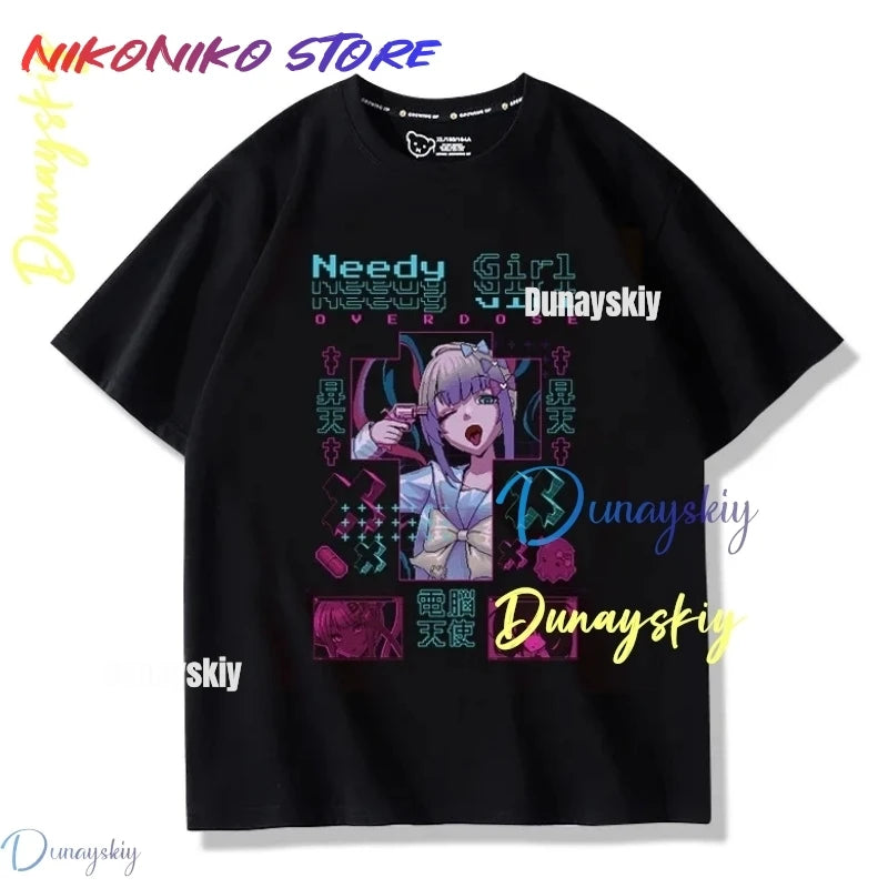 Game Needy Girl Overdose KAngel Cosplay A P Pink Cat Head Air Conditioning Carpet Anchor Girl Heavy Dependence On COS Sugar