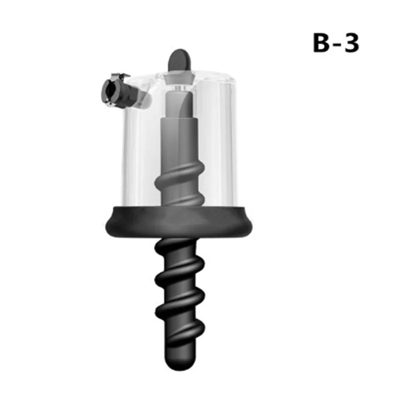 Anal Vacuum Pump Manual Air Pressure Powerful Butt Plug Male Female Masturbators Prostate Massage Sex Toys for Women Men 18+