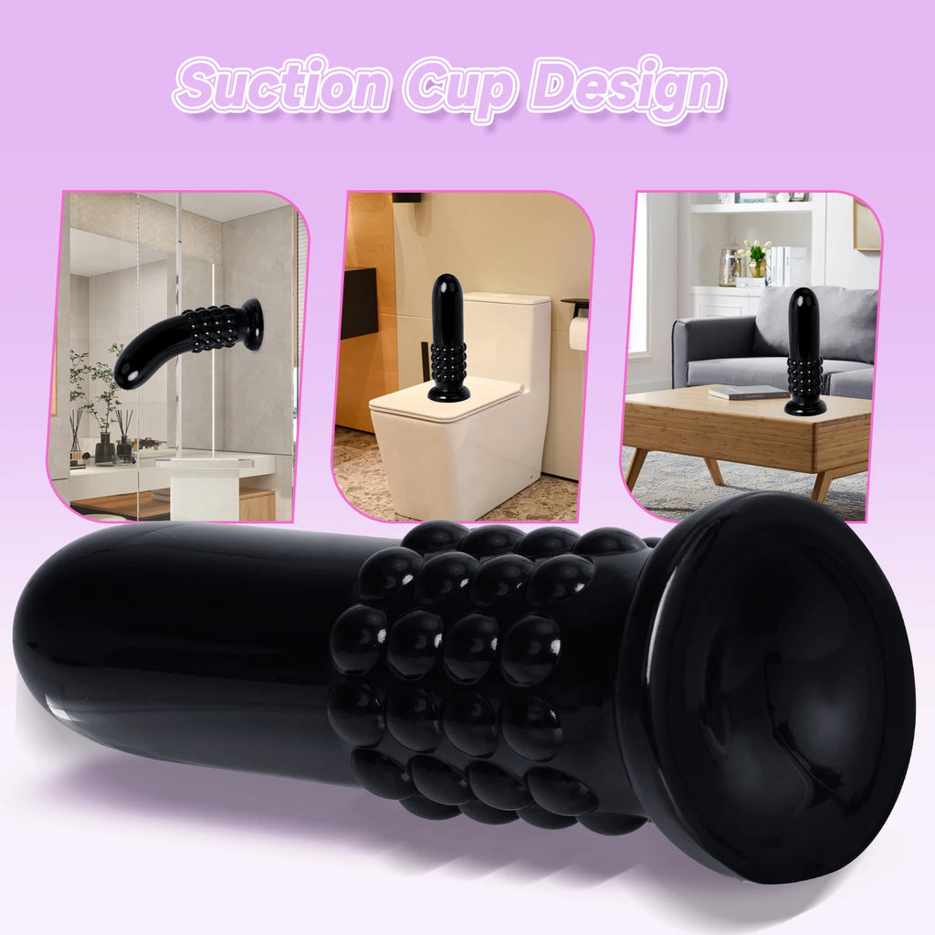 Huge Anal Plug Anal Balls Dildo Anal Dilator Anal Sex With Suction Cup Special nodes Anal Plug Sex Toy for Women Men Couple Gay