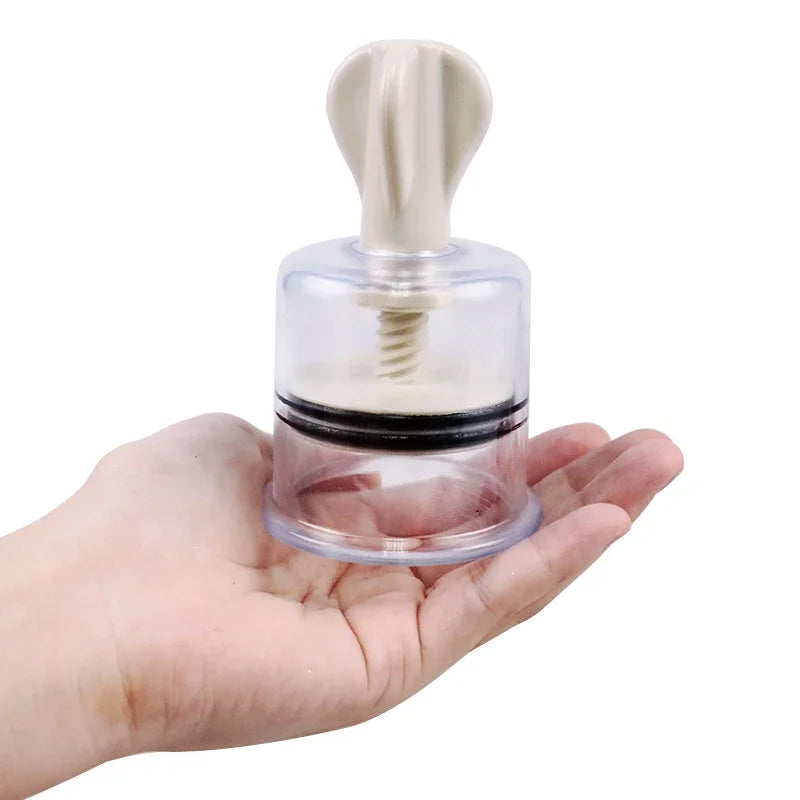 Professional Cupping Medical Chinese Vacuum Body Massager Stimulation Vacuum Cupping Nipple Sucker Inverted Suction Enlarger Cup