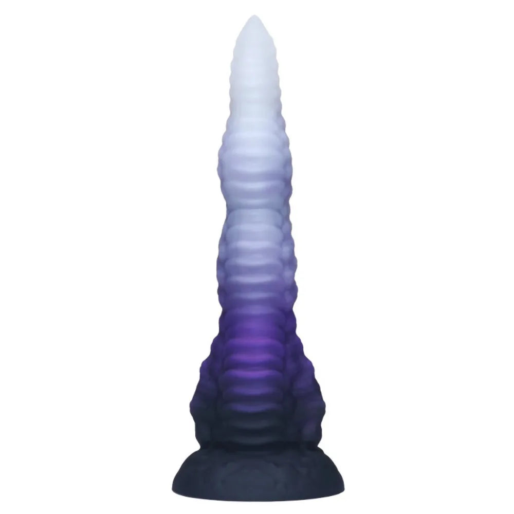 One-Horned Dragon Giant Dildo for Women Male Masturbator Dual-Purpose Anal Plug Adult Sex Toy with Backyard Theme