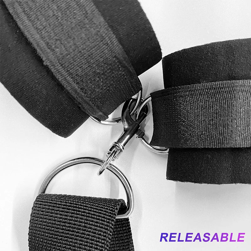 Adult Products Couple Erotic Bondage Belt Sexual Lingerie Sex Toy Soft Handcuffs Slave Straps Supplies Sext Toys For Men/Women