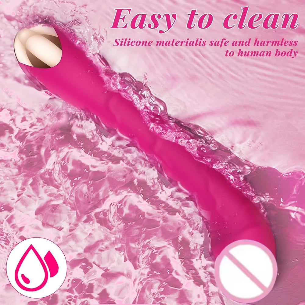 Powerful Clitoris Vibrators USB Recharge AV Vibrator Massager Sexual Wellness Erotic Sex Toys for Women Adult Product G Spot