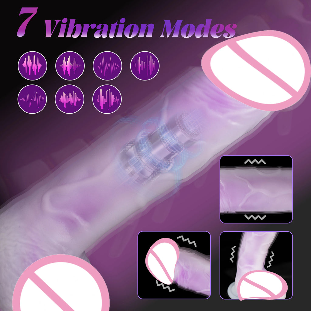 Multi-Angle Adjustable Dildo Vibrator Female Masturbator Big Penis Vaginal Stimulator G-spot Massager Sex Toys for Women 18+