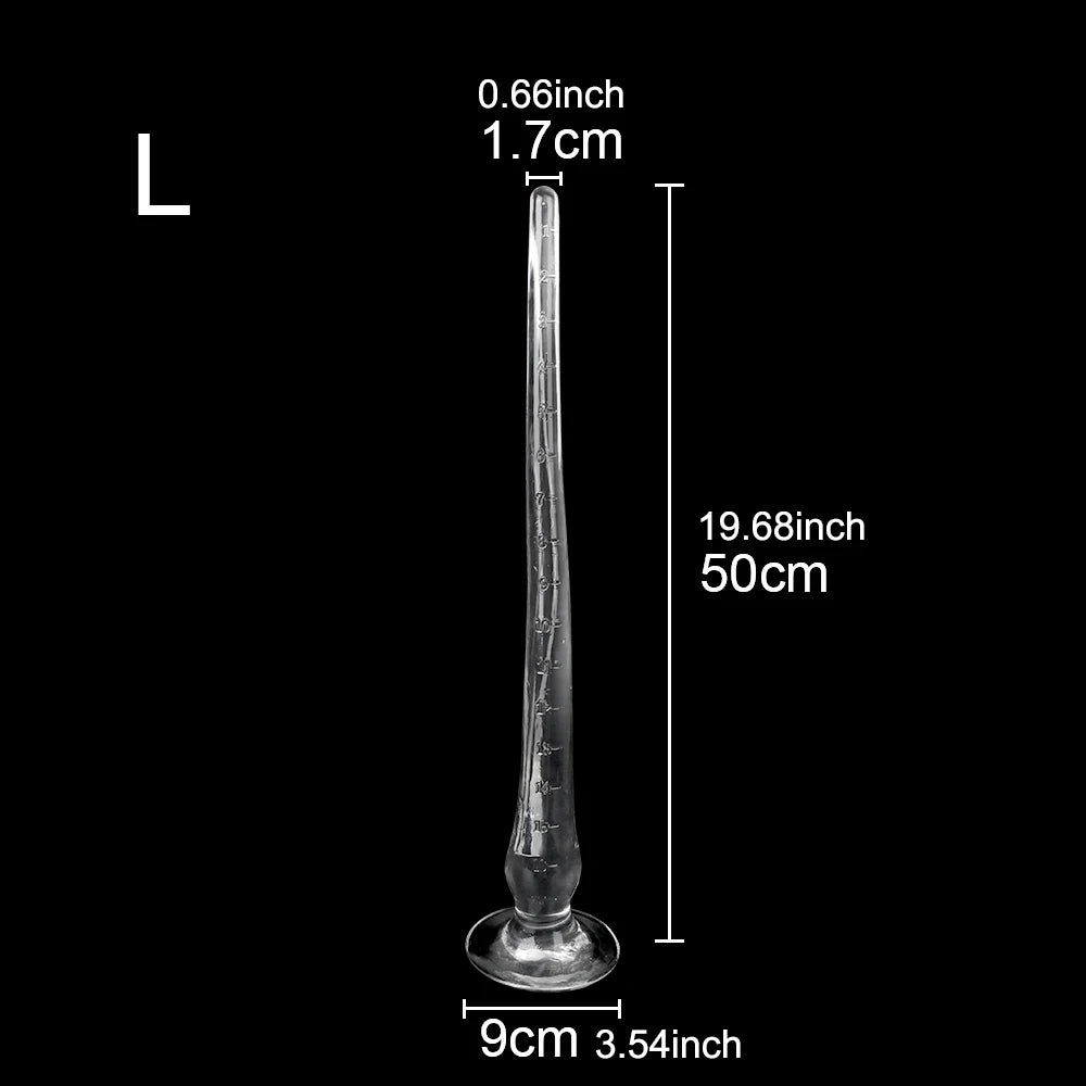 Buttplug Big Size 60CM 23.6IN Anal Plug With Suction Cup For Womans Men Gay Sexshop Anus Whip Tentacle Dildo Super Long Sex Toy